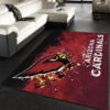 Arizona Cardinals Rug Arizona Cardinals Carpet NFL Area Rug Bedroom Area Rug Indoor Rug 3 arizona cardinals rug living room rug floor rug regtangle carpet home decor ver 48