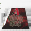 Arizona Diamondbacks Blanket Sherpa Blanket Throw Blanket 6 arizona diamondbacks blanket sherpa blanket throw blanket v31