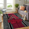 Arizona Diamondbacks Area Rugs Arizona Diamondbacks Carpets MLB Rug Bedroom Rug Indoor Rug 4 arizona diamondbacks rug living room carpet regtangle carpet floor decor home decor ver 8