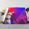 Atlanta Braves Blanket FLeece Blanket Throw Blanket 6 atlanta braves blanket fleece blanket throw blanket v22