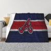 Atlanta Braves Blanket FLeece Blanket Throw Blanket 5 atlanta braves blanket fleece blanket throw blanket v40