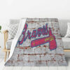 Atlanta Braves Blanket Sherpa Blanket Throw Blanket 5 atlanta braves blanket sherpa blanket throw blanket v16