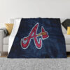 Atlanta Braves Blanket Sherpa Blanket Throw Blanket 5 atlanta braves blanket sherpa blanket throw blanket v33