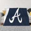 Atlanta Braves Blankets FLeece Blanket Throw Blanket 5 atlanta braves blankets fleece blanket throw blanket v29