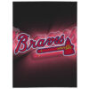 Atlanta Braves Blankets Sherpa Blanket Throw Blanket 6 atlanta braves blankets sherpa blanket throw blanket v27