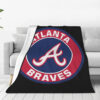 Atlanta Braves Blankets Sherpa Blanket Throw Blanket 5 atlanta braves blankets sherpa blanket throw blanket v41