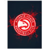 Atlanta Hawks Blanket FLeece Blanket Throw Blanket 6 atlanta hawks blanket fleece blanket throw blanket v15