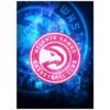 Atlanta Hawks Blanket Sherpa Blanket Throw Blanket 6 atlanta hawks blanket sherpa blanket throw blanket v1