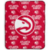 Atlanta Hawks Blankets Sherpa Blanket Throw Blanket 5 atlanta hawks blankets sherpa blanket throw blanket v13
