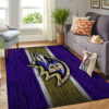 Baltimore Ravens Area Rug Baltimore Ravens Carpet NFL Area Rugs Living Room Area Rug Indoor Rug 4 baltimore ravens area rug bathroom rug floor rug regtangle carpet home decor ver 143