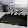 Baltimore Ravens Rugs Baltimore Ravens Carpet NFL Area Rug Bedroom Rug Indoor Rugs 4 baltimore ravens area rug living room rug floor rug regtangle carpet home decor ver 154