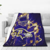 Baltimore Ravens Blanket FLeece Blanket Throw Blanket 5 baltimore ravens blanket fleece blanket throw blanket v76