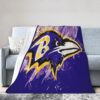 Baltimore Ravens Blanket FLeece Blanket Throw Blanket 6 baltimore ravens blanket fleece blanket throw blanket v80