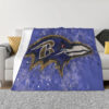 Baltimore Ravens Blanket FLeece Blanket Throw Blanket 5 baltimore ravens blanket fleece blanket throw blanket v97
