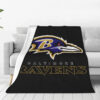 Baltimore Ravens Blanket Sherpa Blanket Throw Blanket 5 baltimore ravens blanket sherpa blanket throw blanket v135