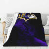 Baltimore Ravens Blanket Sherpa Blanket Throw Blanket 6 baltimore ravens blanket sherpa blanket throw blanket v5