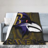 Baltimore Ravens Blanket Sherpa Blanket Throw Blanket 5 baltimore ravens blanket sherpa blanket throw blanket v59