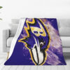 Baltimore Ravens Blanket Sherpa Blanket Throw Blanket 5 baltimore ravens blanket sherpa blanket throw blanket v73