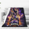 Baltimore Ravens Blanket Sherpa Blanket Throw Blanket 6 baltimore ravens blanket sherpa blanket throw blanket v88