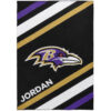 Baltimore Ravens Blanket Sherpa Blanket Throw Blanket 5 baltimore ravens blanket sherpa blanket throw blanket v98