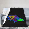 Baltimore Ravens Blankets FLeece Blanket Throw Blanket 5 baltimore ravens blankets fleece blanket throw blanket v11