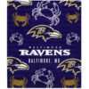 Baltimore Ravens Blankets FLeece Blanket Throw Blanket 5 baltimore ravens blankets fleece blanket throw blanket v124