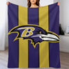 Baltimore Ravens Blankets FLeece Blanket Throw Blanket 5 baltimore ravens blankets fleece blanket throw blanket v42