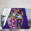 Baltimore Ravens Blankets Sherpa Blanket Throw Blanket 5 baltimore ravens blankets sherpa blanket throw blanket v54