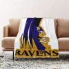 Baltimore Ravens Blankets Sherpa Blanket Throw Blanket 5 baltimore ravens blankets sherpa blanket throw blanket v74
