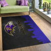 Baltimore Ravens Rugs Baltimore Ravens Carpets NFL Rug Bedroom Rug Indoor Rug 4 baltimore ravens carpet living room rug floor rug regtangle carpet home decor ver 179
