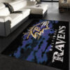 Baltimore Ravens Area Rug Baltimore Ravens Carpet NFL Rugs Kitchen Rug Indoor Rug 3 baltimore ravens rug bathroom rug floor rug regtangle carpet home decor ver 190