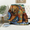 Bear Blanket Bear Comfort Blanket Fleece Blanket Throw Blanket Ver 5 6 bear blanket bear comfort blanket fleece blanket throw blanket v5