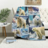 Bear Blanket Bear Comfort Blanket Fleece Blanket Throw Blanket Ver 8 5 bear blanket bear comfort blanket fleece blanket throw blanket v8