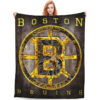 Boston Bruins Blanket Sherpa Blanket Throw Blanket 6 boston bruins blanket sherpa blanket throw blanket v22