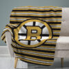 Boston Bruins Blankets Sherpa Blanket Throw Blanket 5 boston bruins blankets sherpa blanket throw blanket v4