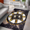 Boston Bruins Rugs Boston Bruins Carpet NHL Carpets Bedroom Rug Indoor Rugs 3 boston bruins rug living room carpet regtangle carpet floor decor home decor ver 30