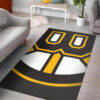 Boston Bruins Area Rug Boston Bruins Carpet NHL Rugs Dining Room Rugs Indoor Rug 3 boston bruins rug living room carpet regtangle carpet floor decor home decor ver 35