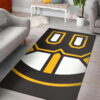 Boston Bruins Rugs Boston Bruins Carpets NHL Rugs Living Room Rug Indoor Rugs 3 boston bruins rug living room carpet regtangle carpet floor decor home decor ver 40