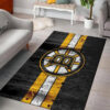 Boston Bruins Area Rugs Boston Bruins Carpet NHL Area Rug Bedroom Area Rug Indoor Rug 4 boston bruins rug living room carpet regtangle carpet floor decor home decor ver 48