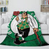 Boston Celtics Blankets FLeece Blanket Throw Blanket 5 boston celtics blankets fleece blanket throw blanket v15