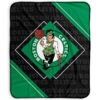 Boston Celtics Blankets Sherpa Blanket Throw Blanket 5 boston celtics blankets sherpa blanket throw blanket v17