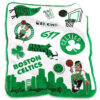 Boston Celtics Blankets Sherpa Blanket Throw Blanket 6 boston celtics blankets sherpa blanket throw blanket v30