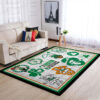 Boston Celtics Area Rug Boston Celtics Carpet NBA Rugs Bedroom Area Rug Indoor Rug 4 boston celtics rug living room carpet regtangle carpet floor decor home decor ver 32