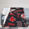 Boston Red Sox Blanket FLeece Blanket Throw Blanket 5 boston red sox blanket fleece blanket throw blanket v24