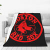 Boston Red Sox Blankets Sherpa Blanket Throw Blanket 5 boston red sox blankets sherpa blanket throw blanket v33