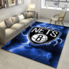 Brooklyn Nets Rug Brooklyn Nets Carpet NBA Carpets Bedroom Area Rug Indoor Rug 3 brooklyn nets rug living room carpet regtangle carpet floor decor home decor ver 100