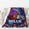 Buffalo Bills Blanket FLeece Blanket Throw Blanket 6 buffalo bills blanket fleece blanket throw blanket v58