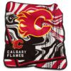 Calgary Flames Blankets FLeece Blanket Throw Blanket 5 calgary flames blankets fleece blanket throw blanket v5
