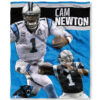 Carolina Panthers Blankets Sherpa Blanket Throw Blanket 5 carolina panthers blankets sherpa blanket throw blanket v44