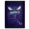 Charlotte Hornets Blanket Sherpa Blanket Throw Blanket 6 charlotte hornets blanket sherpa blanket throw blanket v3
